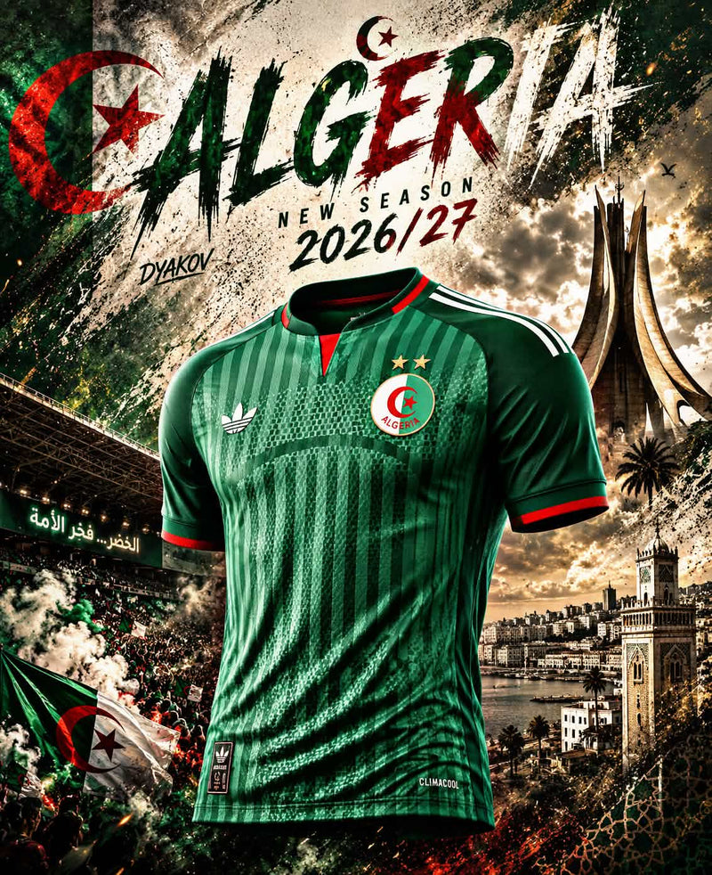 Algeria 2026 WC jersey Away