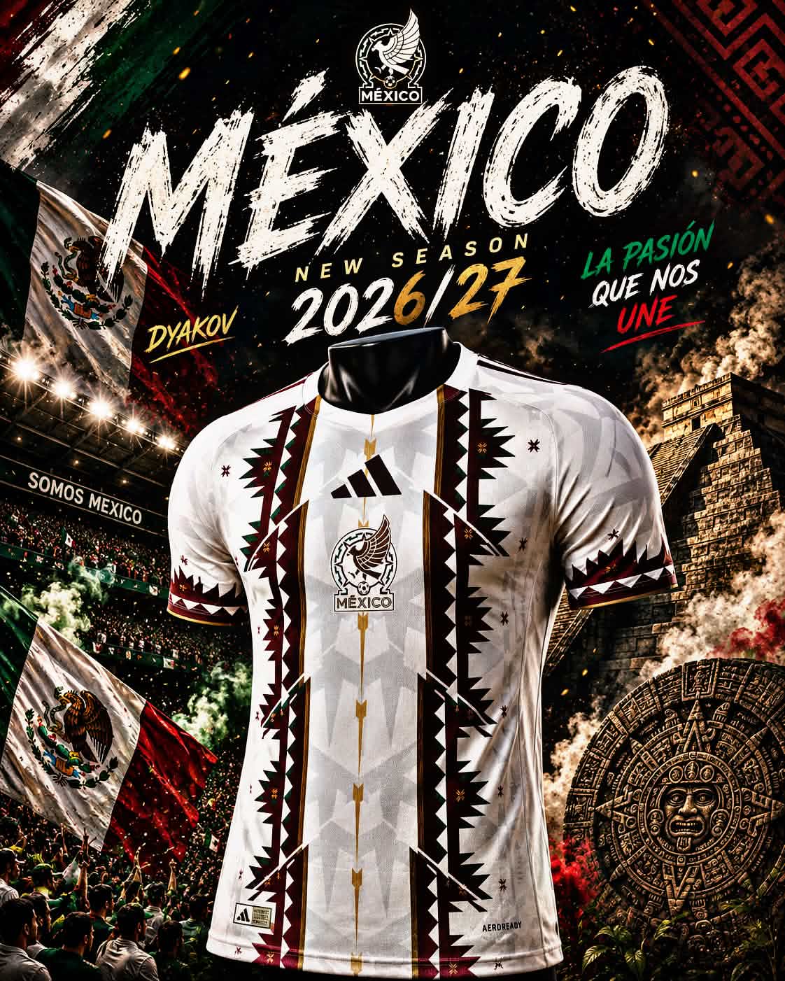 Mexico 2026 WC jersey Away